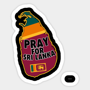 Pray For Sri Lanka Sticker
